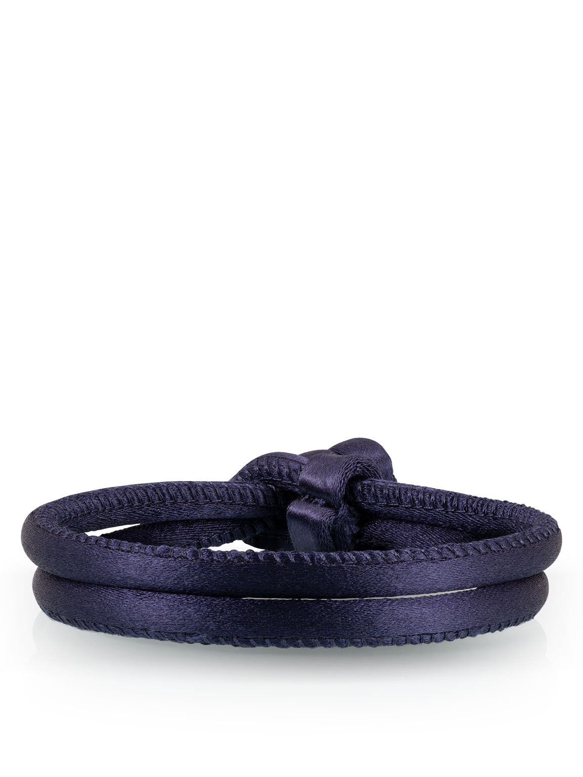 navy blue silk bracelet for women