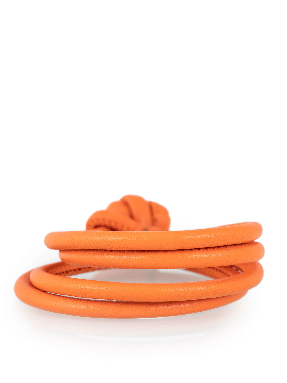 Leather Bracelet Orange