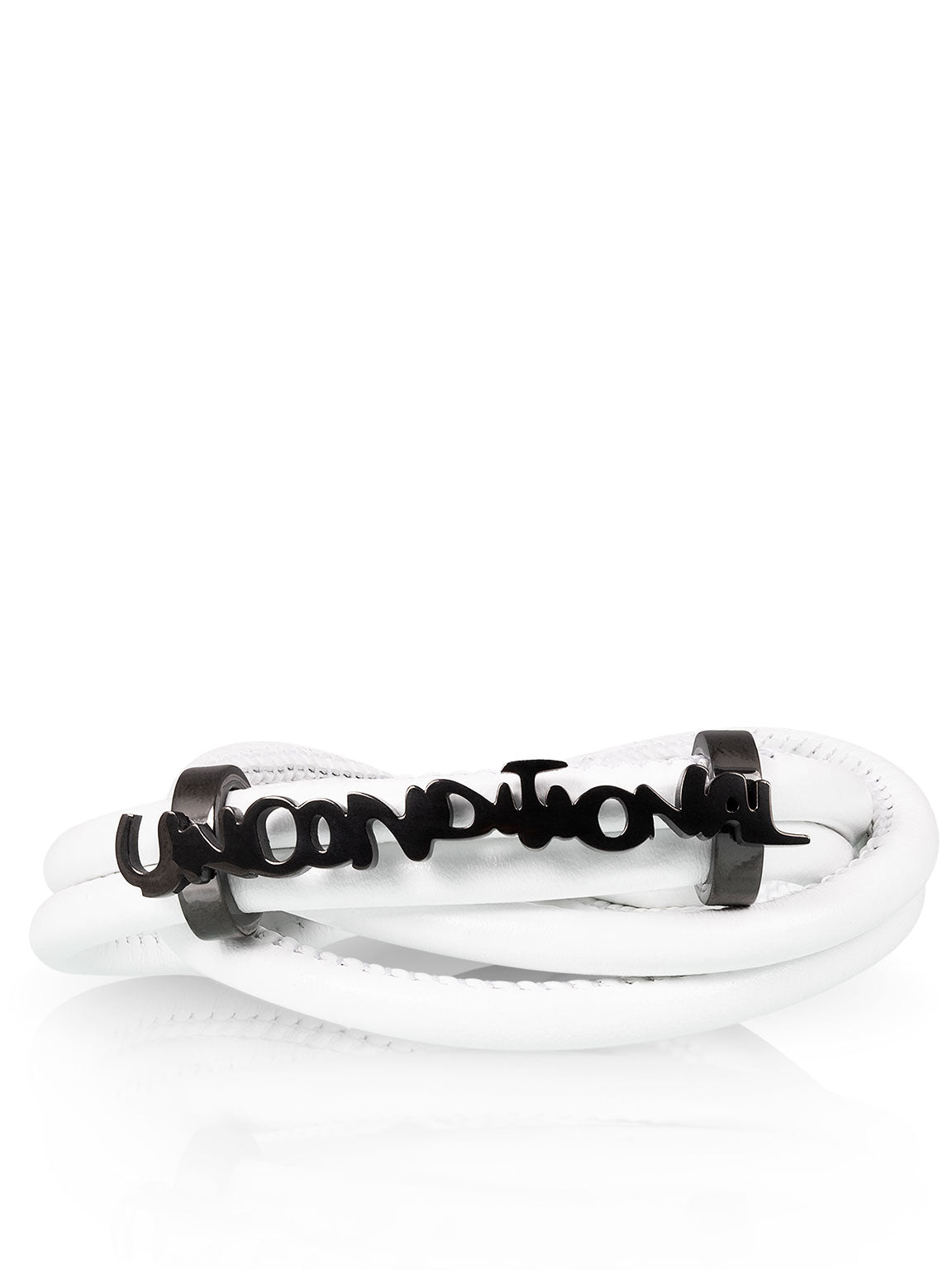 Unconditional Clip in Black with Leather Bracelet